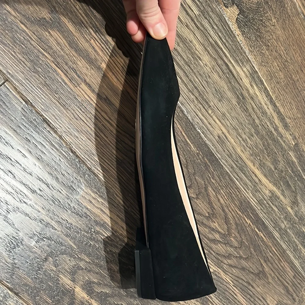 J. Crew Black Pointed Toe Flats